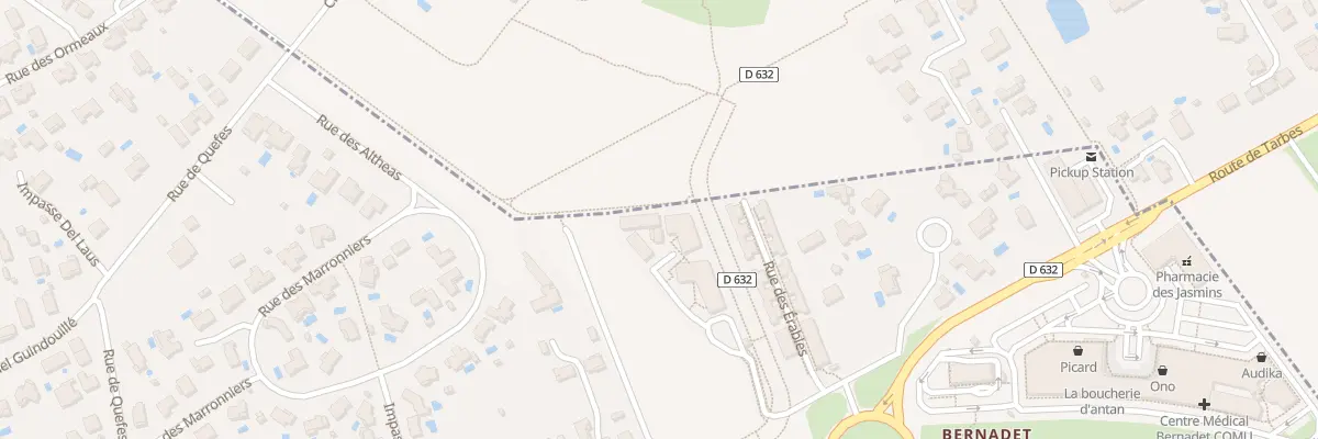Plan du 4 Rue Hetres à Plaisance-du-Touch