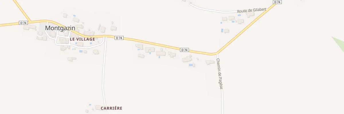 Plan du 12 Rte de Saint Sulpice à Montgazin