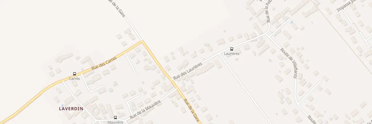 Plan du 3 Rue des Laurières à Villebarou