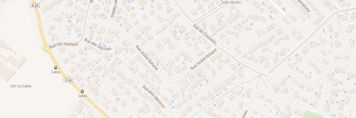 Plan du 37 Rue Jean Mermoz à Plaisance-du-Touch