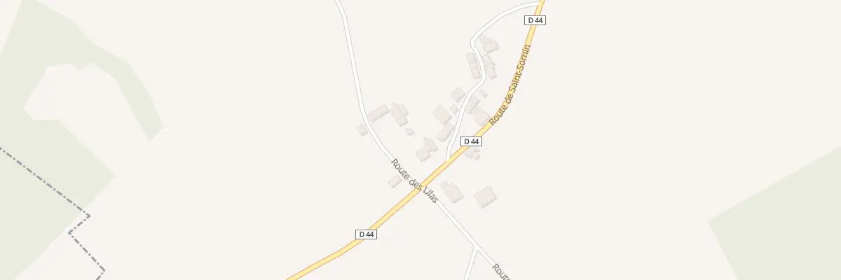 Plan du 8 Rte de Saint Sornin à Saint-Hilaire-la-Treille