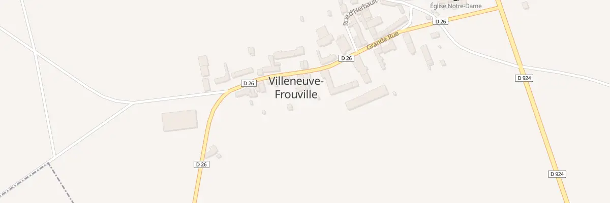 Plan du 18 Rue Grande Rue à Villeneuve-Frouville