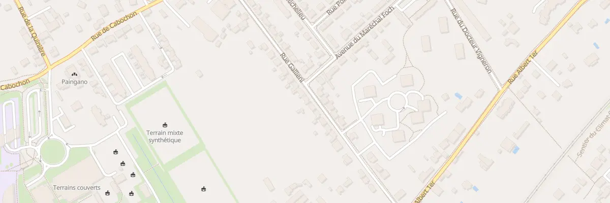 Plan du 26 Rue Galliéni à Blois