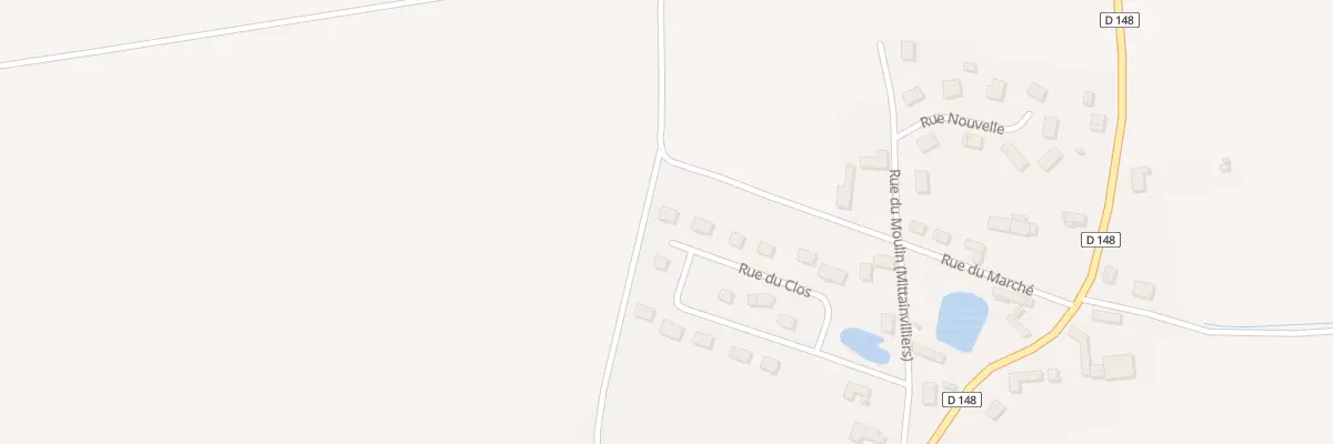 Plan du 7 Rue du Clos à Mittainvilliers-Vérigny