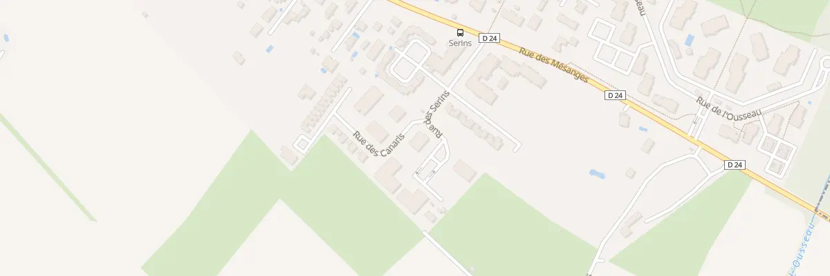 Plan du 7 Rue des Serins à Plaisance-du-Touch