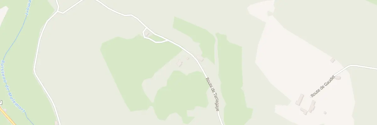 Plan du 891 Rte de Terregaye à Thédirac