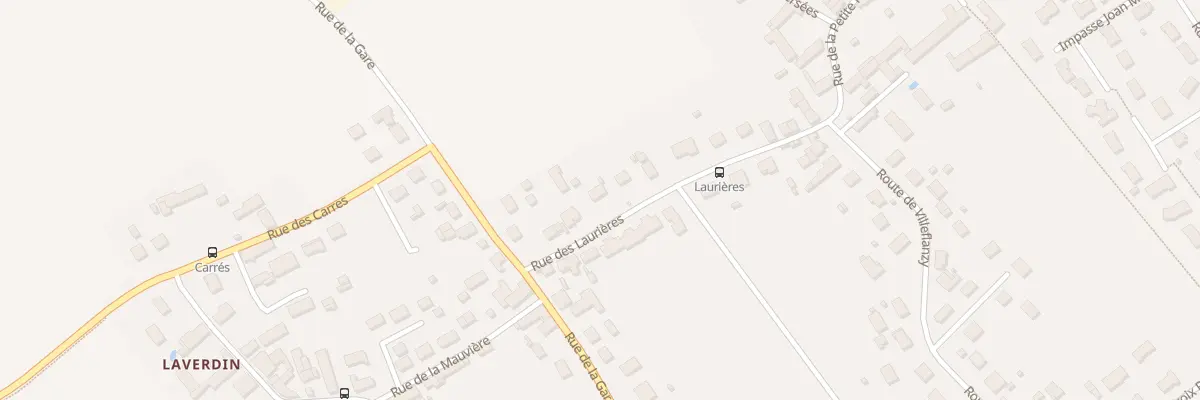 Plan du 5 Rue des Laurières à Villebarou