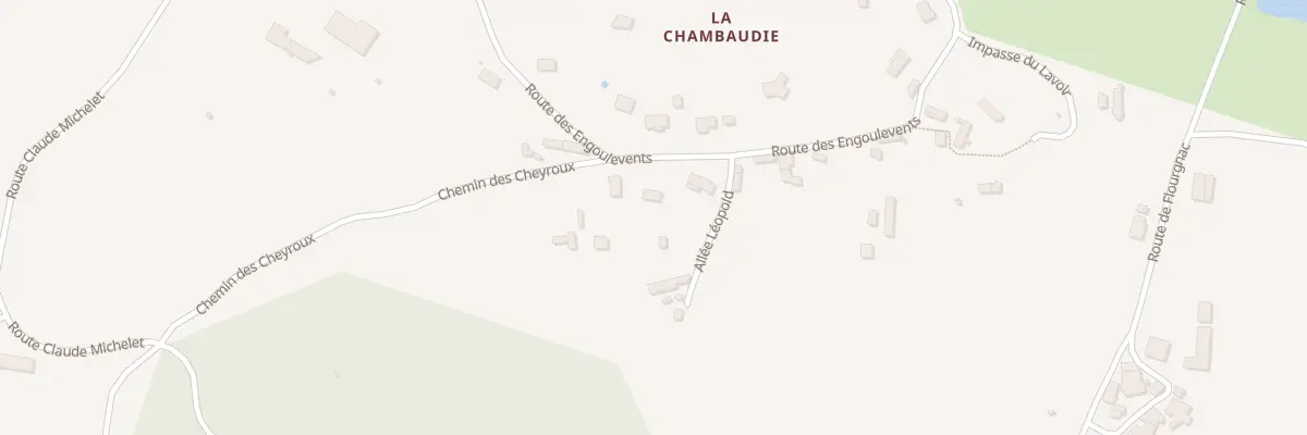 Plan du 461 Rte des Engoulevements à Terrasson-Lavilledieu