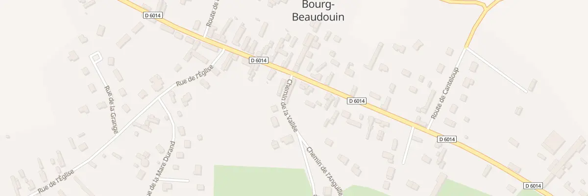 Plan du 25 Rte de Paris à Bourg-Beaudouin