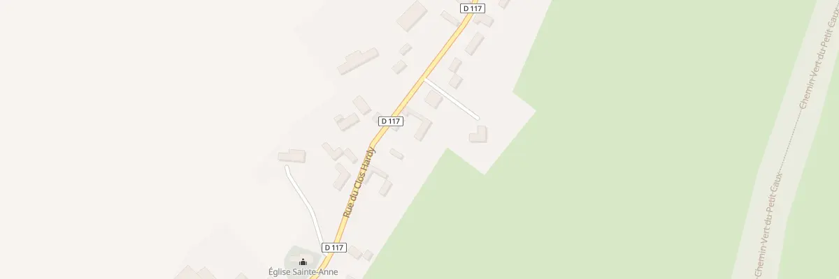 Plan du 20 Rue du Clos Hardy Greny à Petit-Caux