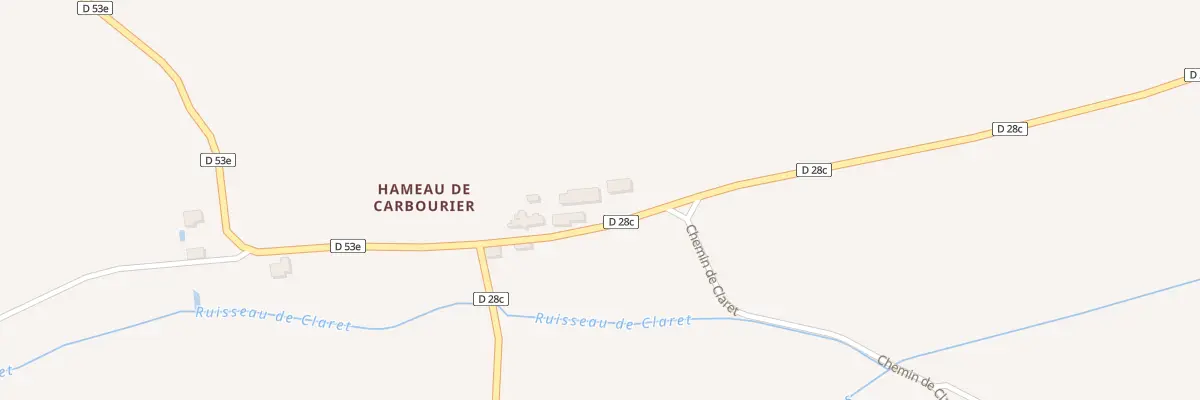 Plan du 5 Carbounier à Montaut