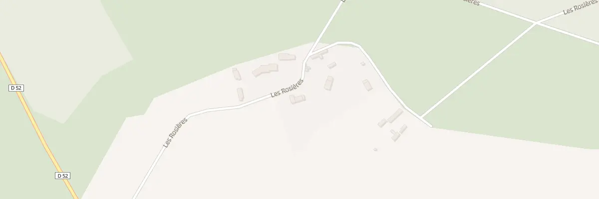 Plan du 2 Les Rosieres à Champigny-la-Futelaye