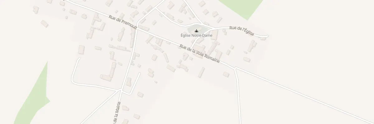 Plan du 8 Rue de la Voie Romaine à Caillouet-Orgeville