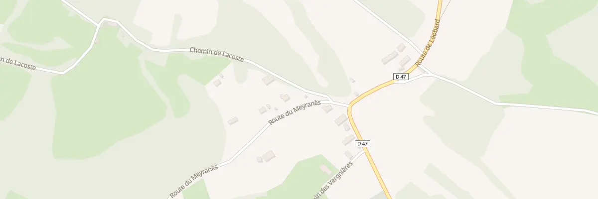 Plan du 5156F Lacoste à Léobard