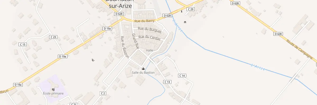 Plan du 4 Rue du Vieux Pont à Daumazan-sur-Arize