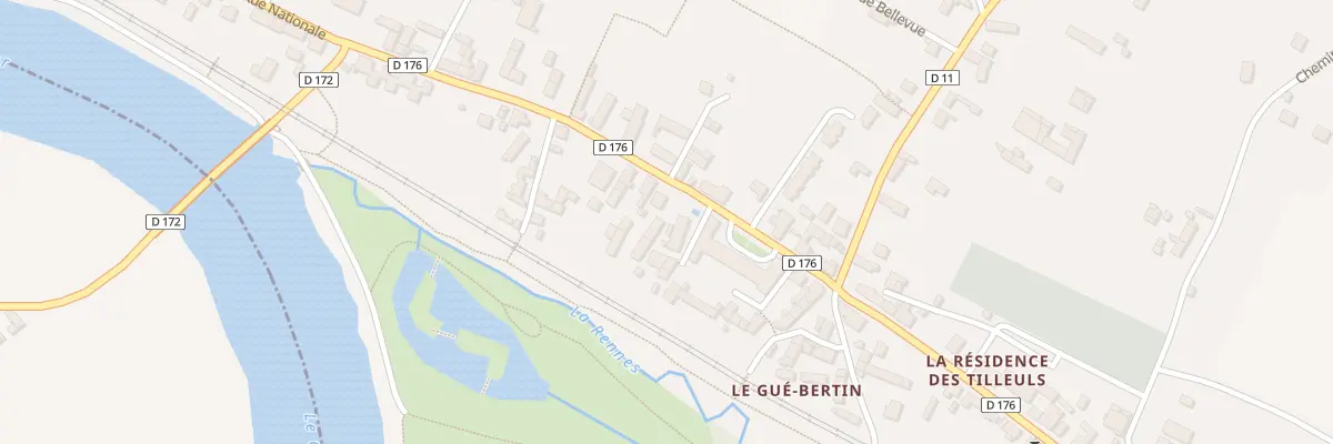 Plan du 69 Rue Nationale à Thésée