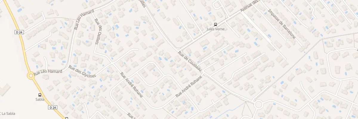 Plan du 2 Rue de Cousteau à Plaisance-du-Touch
