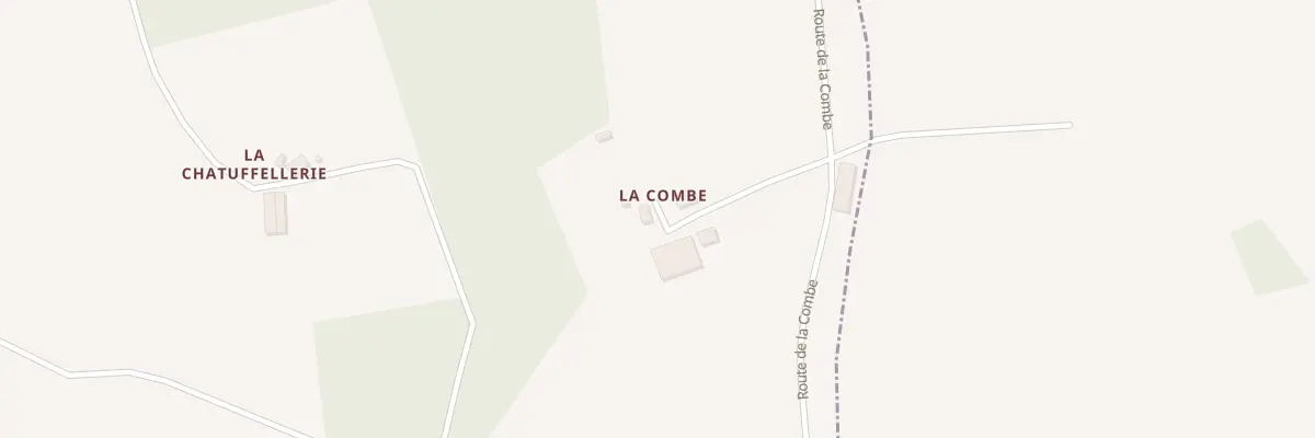 Plan du 5 Rte de la Combe à Ségur-le-Château