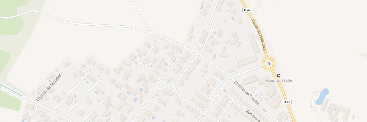 Plan du 83 Rue des Amandiers à Frouzins