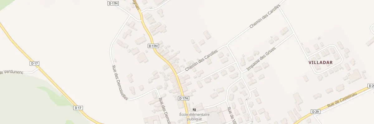 Plan du 18 Rue de l’Eglise à Ondes