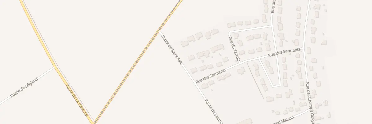Plan du 15 Rue des Vendanges à La Chapelle-du-Noyer