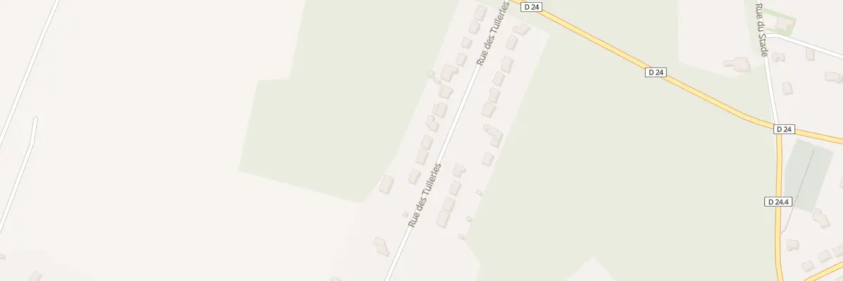 Plan du 12 Rue des Tuileries à Fontaine-la-Guyon