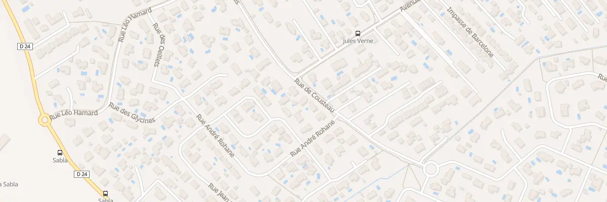 Plan du 4 Rue de Cousteau à Plaisance-du-Touch