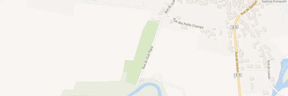 Plan du 5116 Rue du Gué Figuy à Palluau-sur-Indre