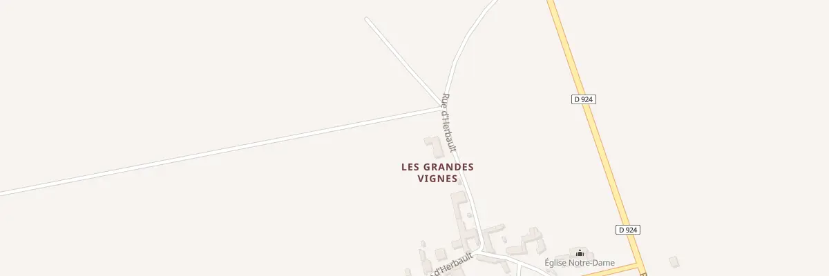 Plan du 12 Rue d’Herbault à Villeneuve-Frouville