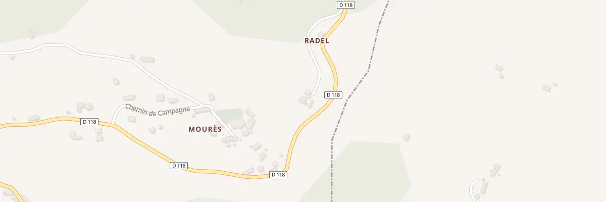 Plan du 132 Radel à Biert
