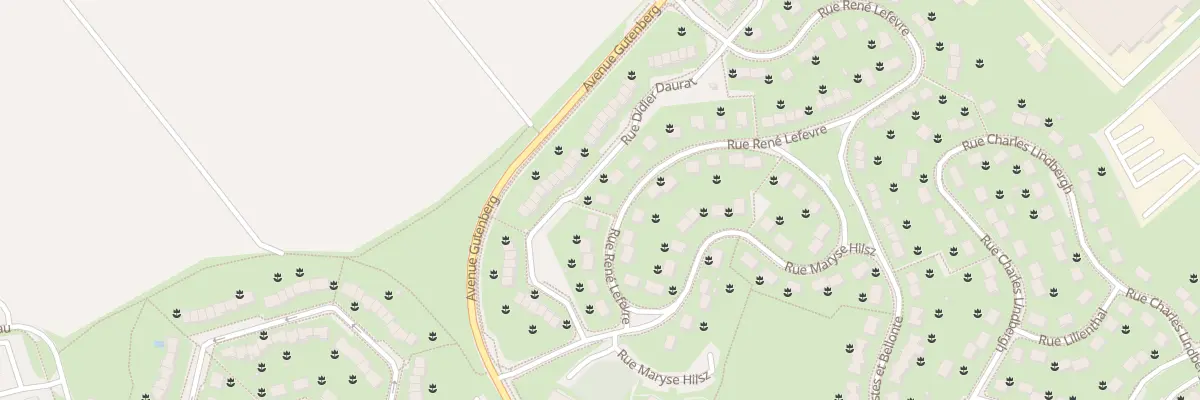 Plan du 12 Rue Rene Lefevre à Blois