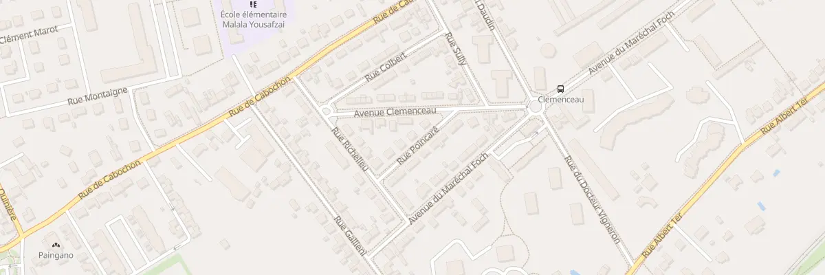 Plan du 3 Rue Poincare à Blois