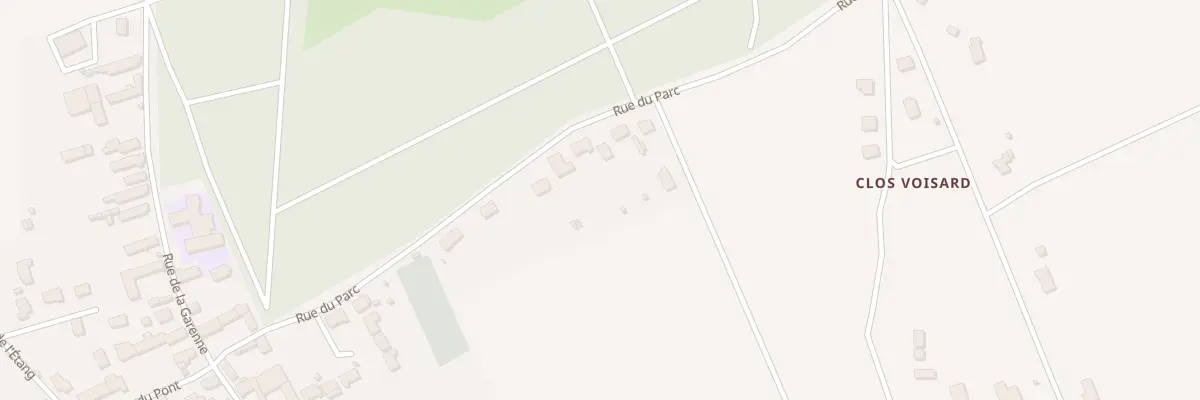 Plan du 13 Rue du Parc à Marolles