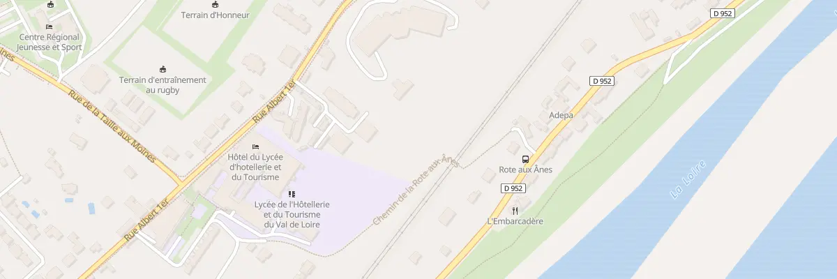 Plan du 160C Rue Albert 1er à Blois
