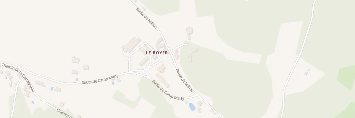 Plan du 18 La Barthe à Groléjac