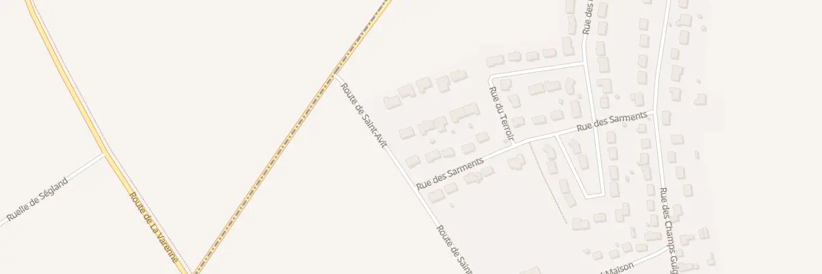Plan du 13 Rue des Vendanges à La Chapelle-du-Noyer