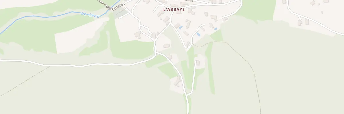 Plan du 5116 L’Abbaye à Léobard