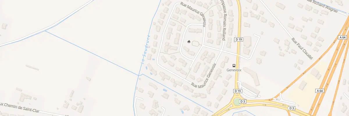 Plan du 16 Rue Pierre Benoit à Muret
