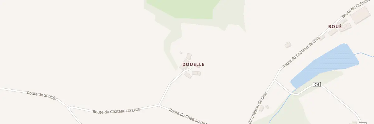 Plan du 91 Imp de Douelle à Puycornet