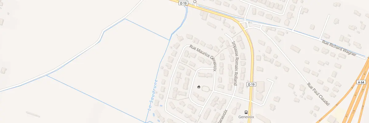 Plan du 22 Rue Maurice Genevoix à Muret