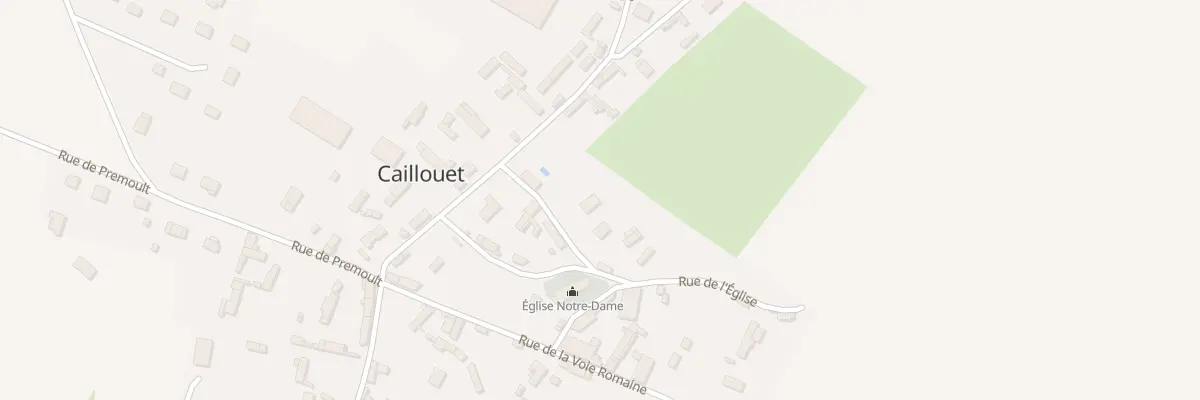 Plan du 3 Rue de l’Eglise à Caillouet-Orgeville