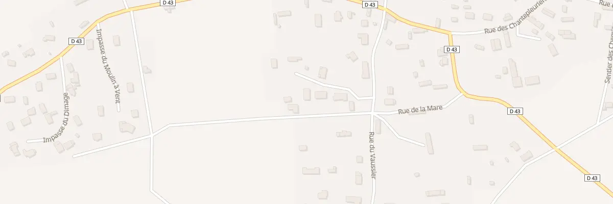 Plan du 3 Imp de la Garenne à Auzouville-sur-Ry