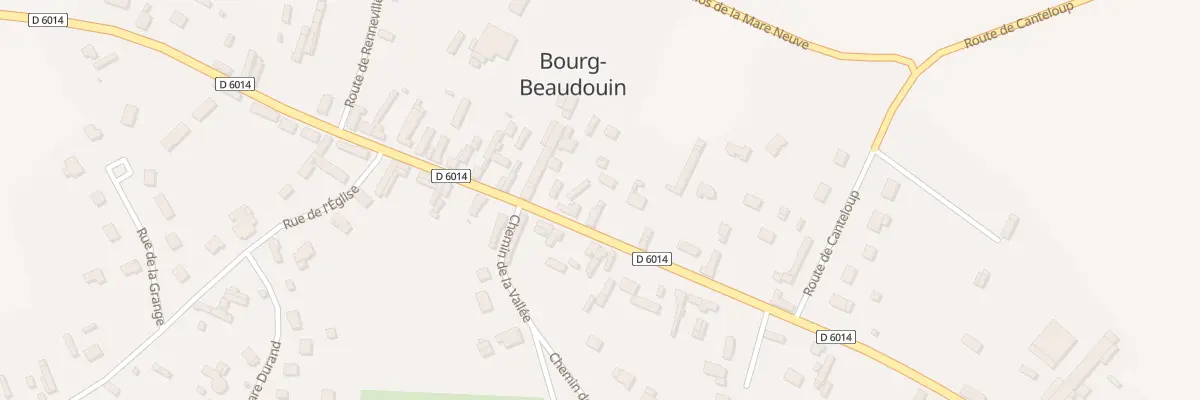 Plan du 46 Rte de Paris à Bourg-Beaudouin