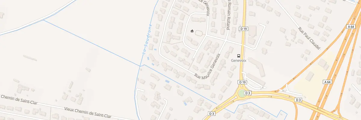 Plan du 38 Rue Maurice Genevoix à Muret