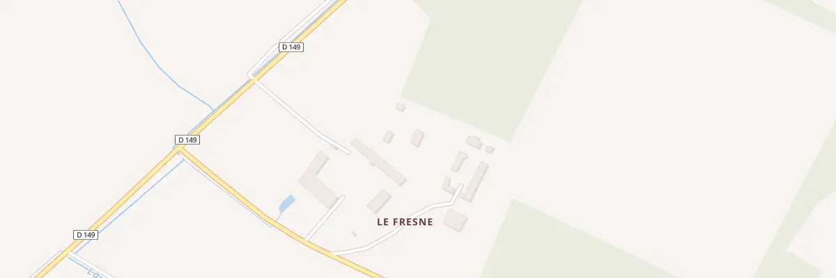 Plan du 65 Le Fresne à Blandainville