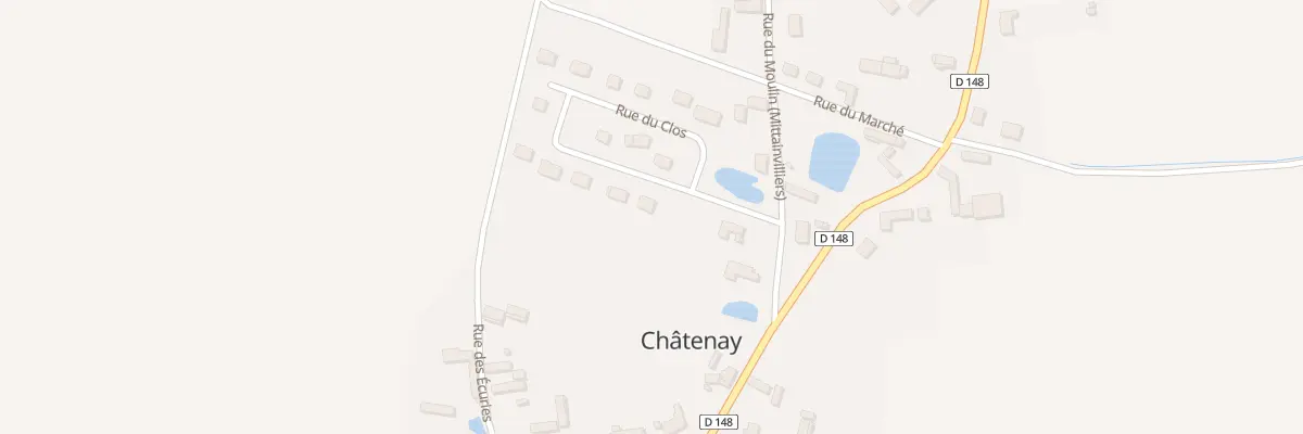 Plan du 1 Rue du Clos à Mittainvilliers-Vérigny