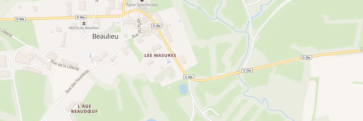 Plan du 11 Rue de la Forge à Beaulieu