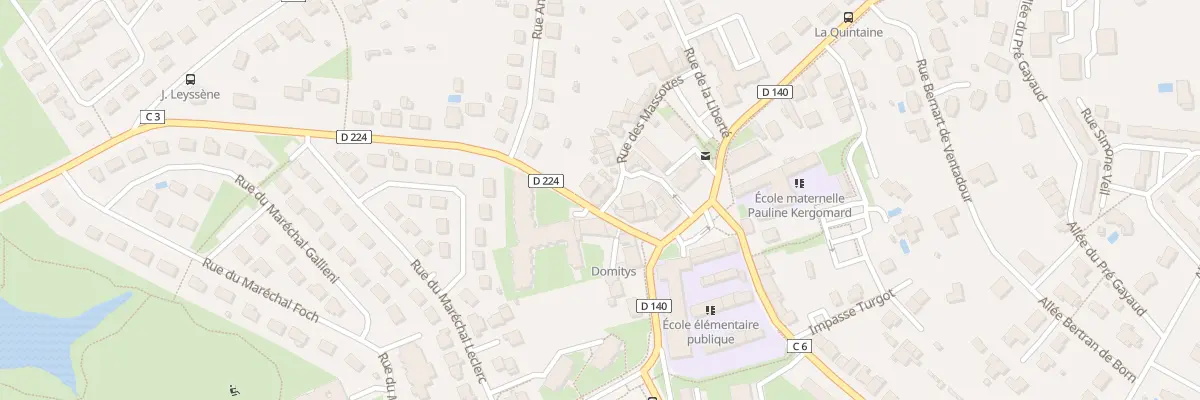 Plan du 1 Rue des Massottes à Panazol