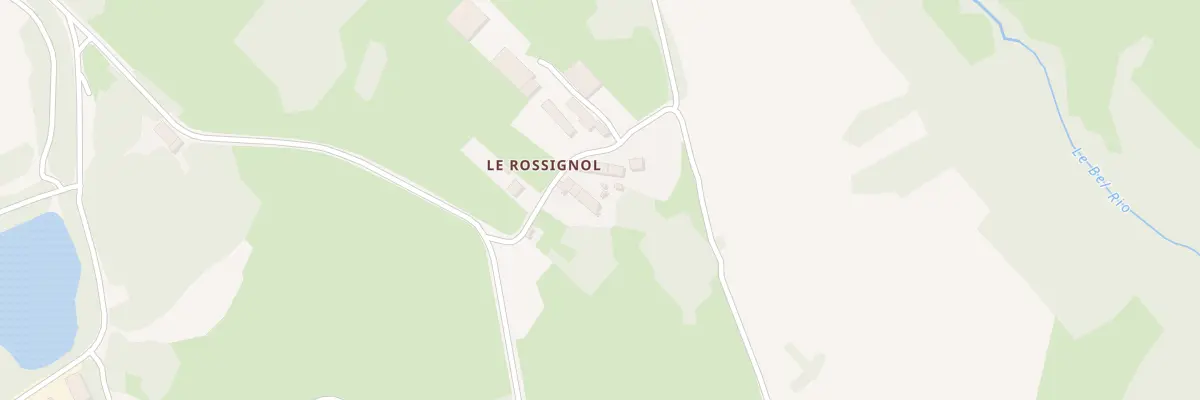Plan du 5413 Le Rossignol à Chaillac
