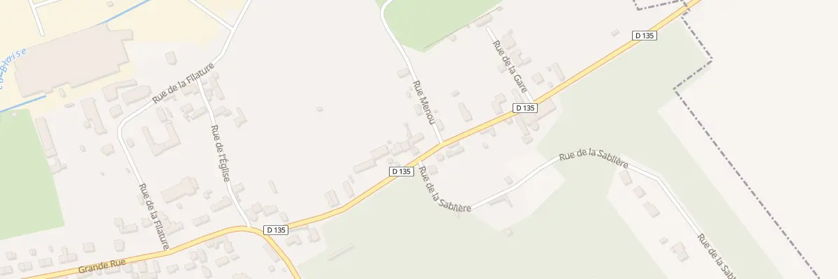 Plan du 14 Gr Grande Rue à Aunay-sous-Crécy